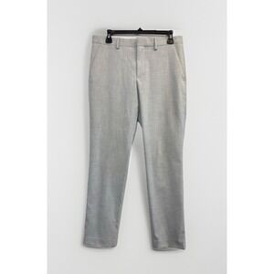 Express Mens 31X29Pants Gray Extra Slim‎ Straight Ankle Stretch